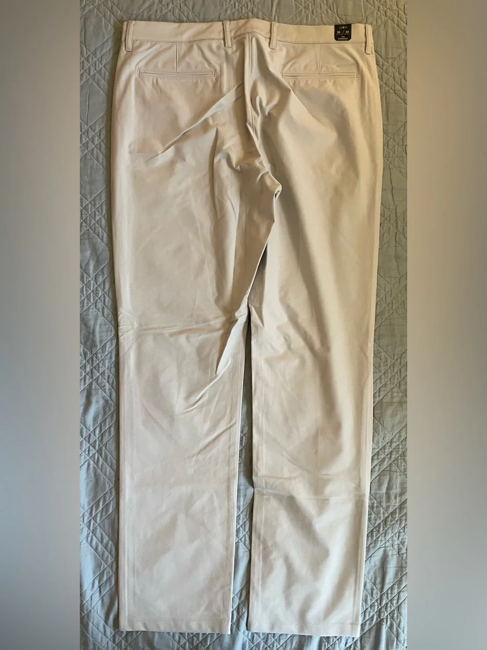 J.CREW 770 Straight-fit tech pant in Ashen Taupe Size 36 NWT $128 CH697